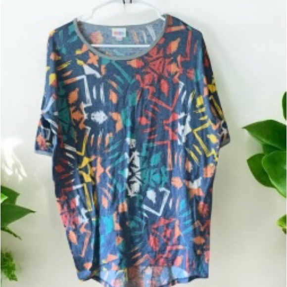 LuLaRoe Tops - LULAROE - Colorful Geometric Women's Top